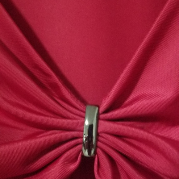 Chiffon long leaves blouse - Picture 2 of 4